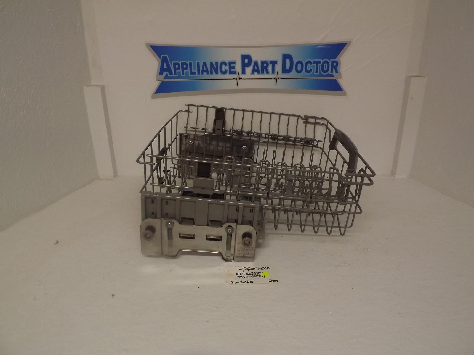 Electrolux Dishwasher 154653701 7154653701 Upper Rack Used Electrolux Dishwasher 154653701 7154653701 Upper Rack Used